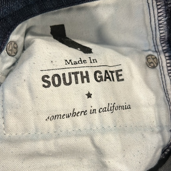 AG Mixed Wash Denim Patchwork ‘Stevie Ankle’ Jeans - Picture 9 of 11